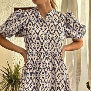 Rae Feather The Nellie Maxi Dress in navy Large